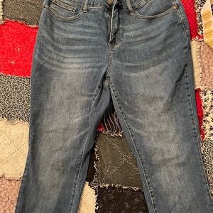 Judy Blue Skinny Fit Straight Leg Denim Jeans